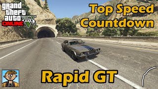 Fastest Sports Classics Rapid GT Classic  GTA 5 Best Fully Upgraded Cars Top Speed Countdown [upl. by Ricketts]