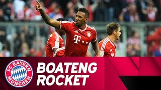 Boatengs LeftFooted Rocket vs Augsburg  201314 Season [upl. by Bertina]