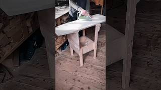 Asiento convertible en mesa para planchar Inventos geniales [upl. by Damal]