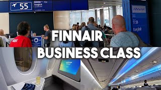 Finnair A350 Business Class Flight Helsinki to Bangkok [upl. by Jordana]