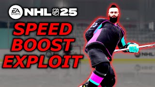 SPEED BOOST MECHANIC IN NHL 25 [upl. by Norved]