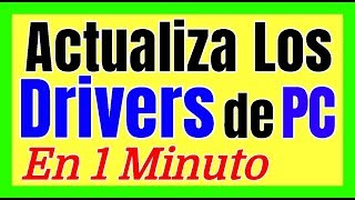 Pagina para ACTUALIZAR DRIVERS de Mi PC Actualizador de Controladores GRATIS 2023 [upl. by Jeminah]