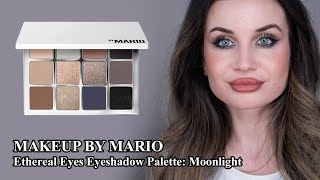 MAKEUP BY MARIO  Ethereal Eyes Eyeshadow Palette Moonlight  Makeup Review [upl. by Rosmunda985]