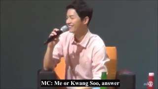 ENGSUB FULL 160417 Song Joong Ki s fanmeet with Lee Kwang Soo [upl. by Hershel41]