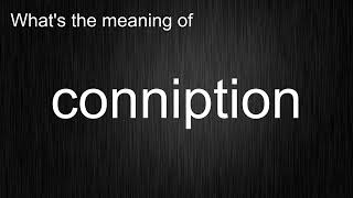 Whats the meaning of quotconniptionquot How to pronounce conniption [upl. by Leruj]