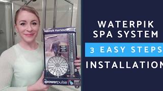 How to Install the Waterpik Hair Wand Spa System [upl. by Nerrad]