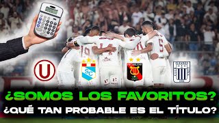 ¿QUÉ TAN PROBABLE ES EL TÍTULO PARA UNIVERSITARIO  ¿UNA FINAL DIRECTA  COPA LIBERTADORES [upl. by Lednahc]