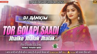 Tor Golapi Saadi Jhalke Jhalak Jhalak New Purulia Dj Song Robot Power Bass Dj Bankim Amrabera [upl. by Judie61]