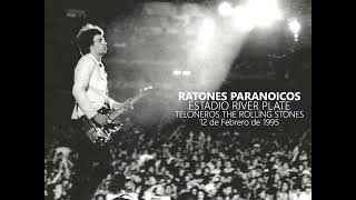 1995  Ratones Paranoicos Estadio River Plate Teloneros The Rolling Stones [upl. by Kcirderf]