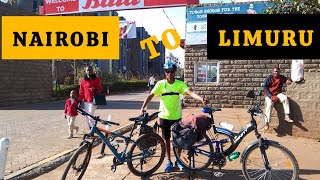 OFF ROAD CYCLING EXPERIENCE FROM NAIROBI TO LIMURU TOWN  KENYA [upl. by Kaczer]