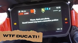 RIDE ON  Solving Ducati Connect amp Sygic Problems [upl. by Vaden]