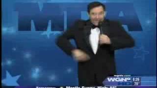 Jerry Lewis amp Michael Jackson rock WGN Morning News [upl. by Icyak]