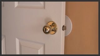 How to remove and replace door knobs [upl. by Aliuqa885]