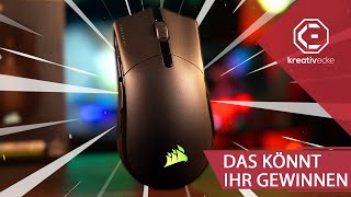 Die BESTE WIRELESS GAMING MAUS für unter 100 Euro Corsair Sabre RGB Pro Wireless Krasser Gerät [upl. by Anha45]