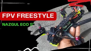 FPV Drone Freestyle Practicing fpvfreestyle iflight nazgul nazgul [upl. by Ainoz892]