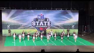 Atlanta High School Cheer UIL STATE 2020 Fight Song [upl. by Yekcir306]