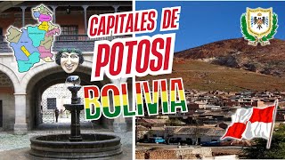 ¿Cuáles son las Provincias y Capitales de Potosí  🇧🇴 Bolivia  Geografía [upl. by Berry]