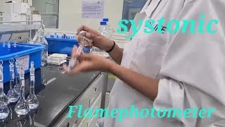 Pharma Testing Laboratory Demo video Flame Photometer S935 Model SYSTONIC  systonic pharmacy [upl. by Anah]