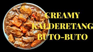 CREAMY CALDERETANG BUTOBUTO  SINIORAJUANS KITCHEN  EASY RECIPE [upl. by Hras]