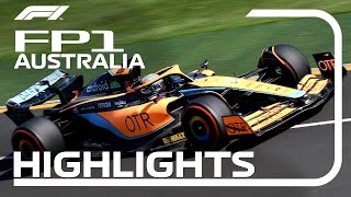 FP1 Highlights  2022 Australian Grand Prix [upl. by Freddie]