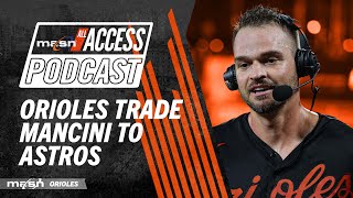 Trey Mancini traded to Astros for two pitching prospects  MASN All Access Podcast [upl. by Sirkin]