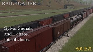 Railroader S01E21 Sylva and Signals on the SAE [upl. by Stout]