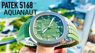 Patek Philippe 5168 Aquanaut REVIEW  A New Era For Patek [upl. by Aeneg992]