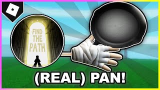 How to ACTUALLY get PAN GLOVE  quotInto the Cryptquot BADGE in SLAP BATTLES ROBLOX [upl. by Eidnar]