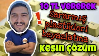 SARARMIÅ PLASTÄ°KLER NASIL BEYAZLATILIR  MÄ°KRODALGABUZDOLABIKLÄ°MA VS [upl. by Notslah920]