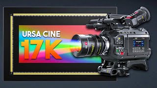 Blackmagic Designs BIGGEST Camera URSA Cine 12K LF amp 17K 65 IMAX [upl. by Filia945]