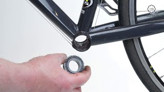 Remove A Shimano Hollowtech Bottom Bracket On A Bike [upl. by Alleinnad598]