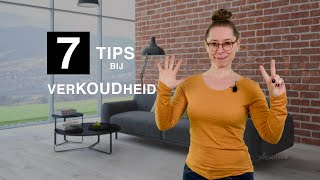 7 tips bij verkoudheid [upl. by Vail]