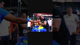 Don’t mess with devon armwrestling troll fitness shorts devonlarratt devon [upl. by Rosinski]