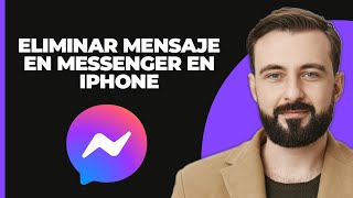 iPhone Cómo Eliminar un Mensaje en Messenger en iPhone Rápido y Sencillo [upl. by Onirefez145]