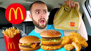 McDonald’s Burgers Are Changing FOREVER New Recipe Farewell Mukbang [upl. by Erdnassac884]