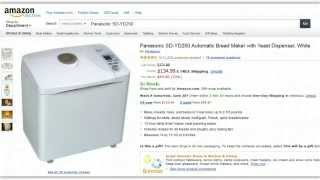 Panasonic SD YD250 Automatic Bread Maker [upl. by Elleinnod]