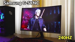 Samsung 27inch 240Hz GSync Monitor [upl. by Asilehs203]