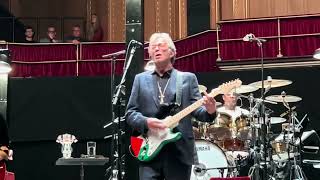 Eric Clapton Badge Live Albert Hall May 20 2024 [upl. by Yhtomiht]