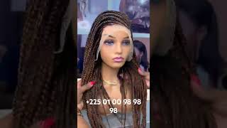 GLUELESS BRAIDS  TRESSES SANS COLLE wiginstall wigmaker gluelesswig beauty [upl. by Omor247]