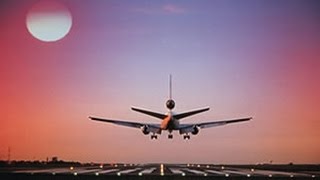 Night Takeoff Airbus A330300  Chicago OHare Short Version [upl. by Enelrats]