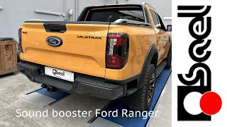 Installazione Kufatec Sound Booster PRO su Ford Ranger Wildtrack 2024  Suono V6V8 Personalizzato [upl. by Ahseyn377]