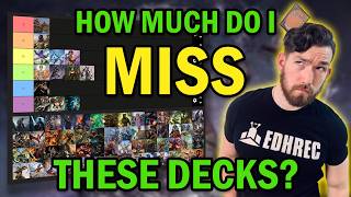 Ranking Decks I Took Apart  Commander  Magic the Gathering [upl. by Trella]