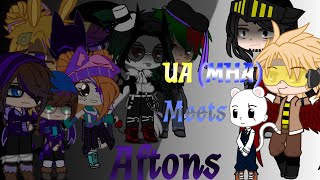 Aftons Meet MHA  GCM  WillTrapAU [upl. by Gnov]