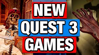 40 New Quest 3 Games COMING SOON [upl. by Hgeilhsa]