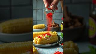 Flavorful Mexican street corn stepbystep in just a minute recipe cooking [upl. by Whitcomb]