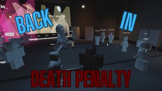 Second chance in Death Penalty Roblox Death Penalty [upl. by Wilow161]