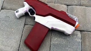 MOD Nerf Rebelle Rapid Red Blaster Modification amp Paint Job  Contest Prize 2 [upl. by Ahras]