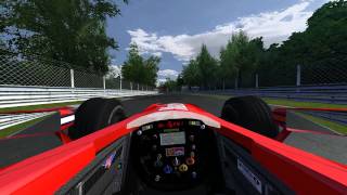 rFactor Ferrari F12000 Monza Onboard [upl. by Wildon]