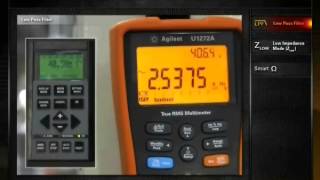 U1270 Series Handheld Multimeter Application Video [upl. by Nyleuqaj]