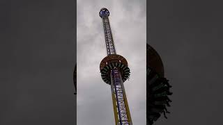 Freefall Tower auf der Kirmes getestet 😳 85 Meter Iglarissaleylani Shorts [upl. by Noramac564]